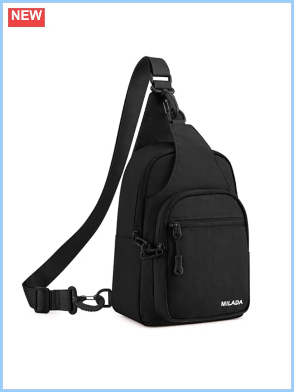 Anti Theft RFID Crossbody Sling Bag Water Resistant Travel Purse